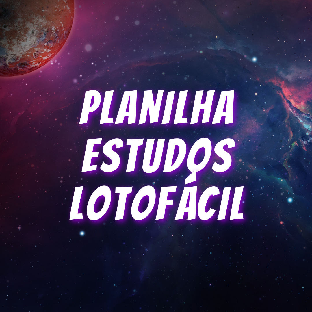 Planilha de Estudos Lotofácil